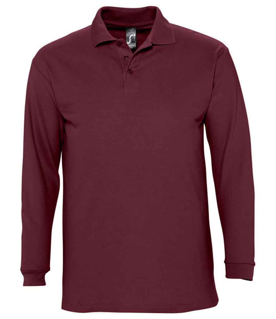 SOL's 11353  Winter II Long Sleeve Polo