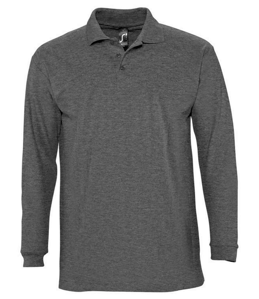 SOL's 11353  Winter II Long Sleeve Polo
