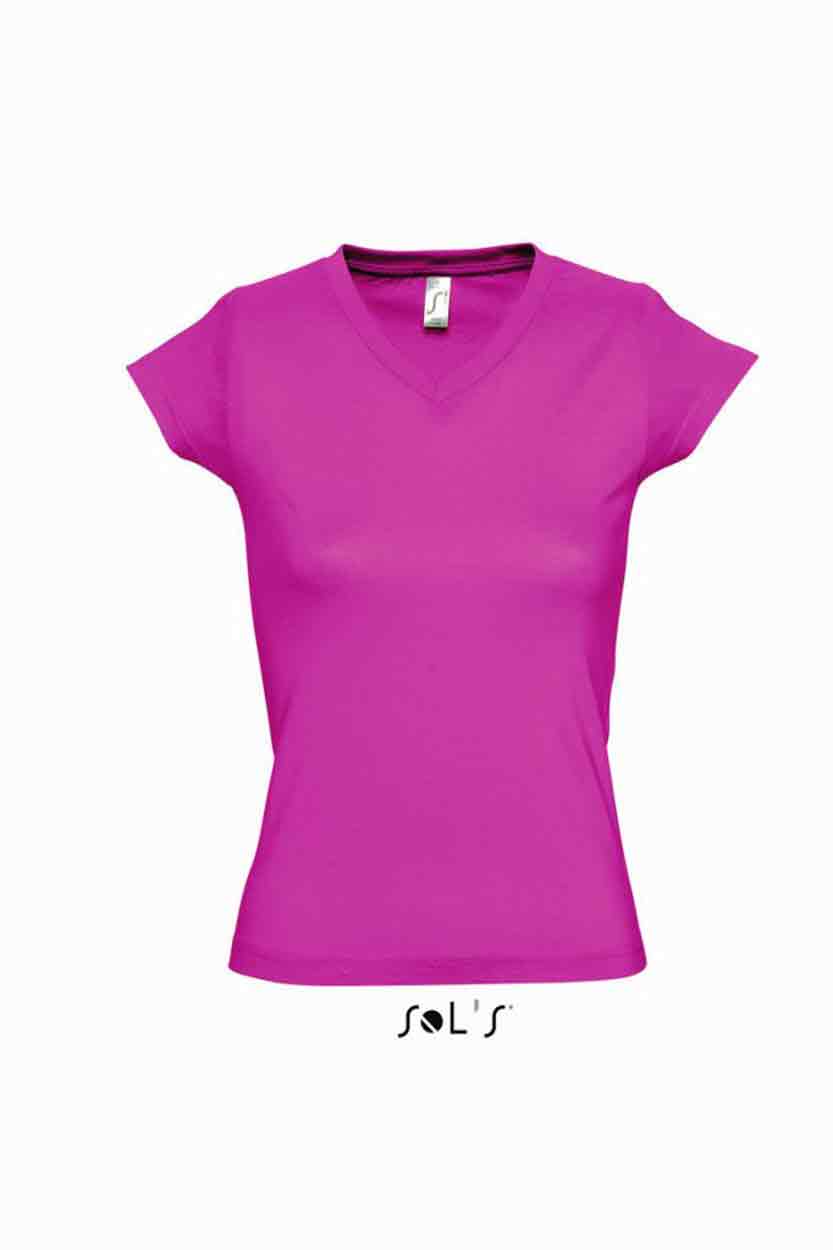 SOL's 11388  Ladies Moon V Nk T-Shirt
