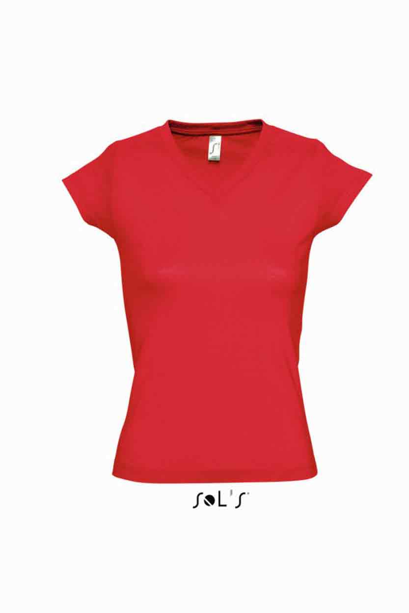 SOL's 11388  Ladies Moon V Nk T-Shirt