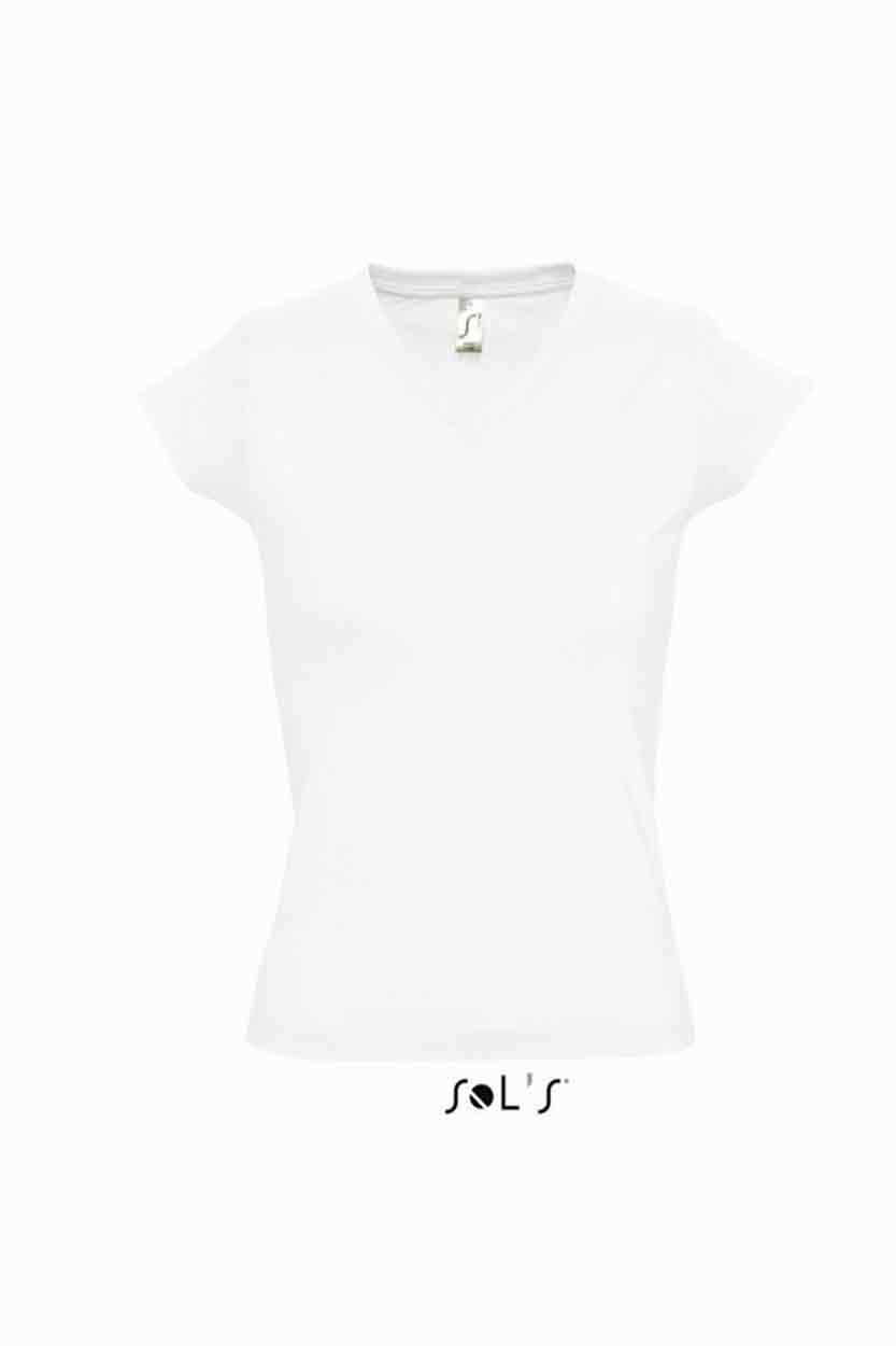 SOL's 11388  Ladies Moon V Nk T-Shirt