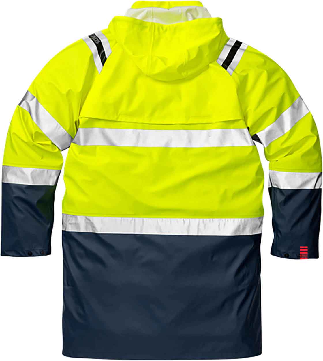 Fristads 114040 High vis rain coat cl 3 4634 RS