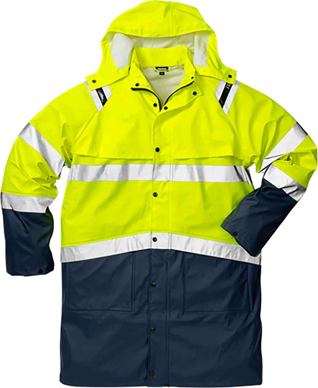 Fristads 114040 High vis rain coat cl 3 4634 RS