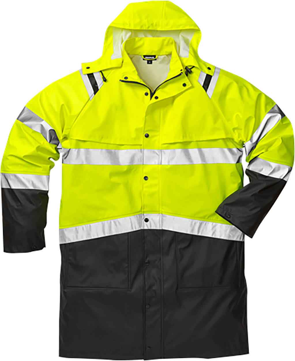 Fristads 114040 High vis rain coat cl 3 4634 RS