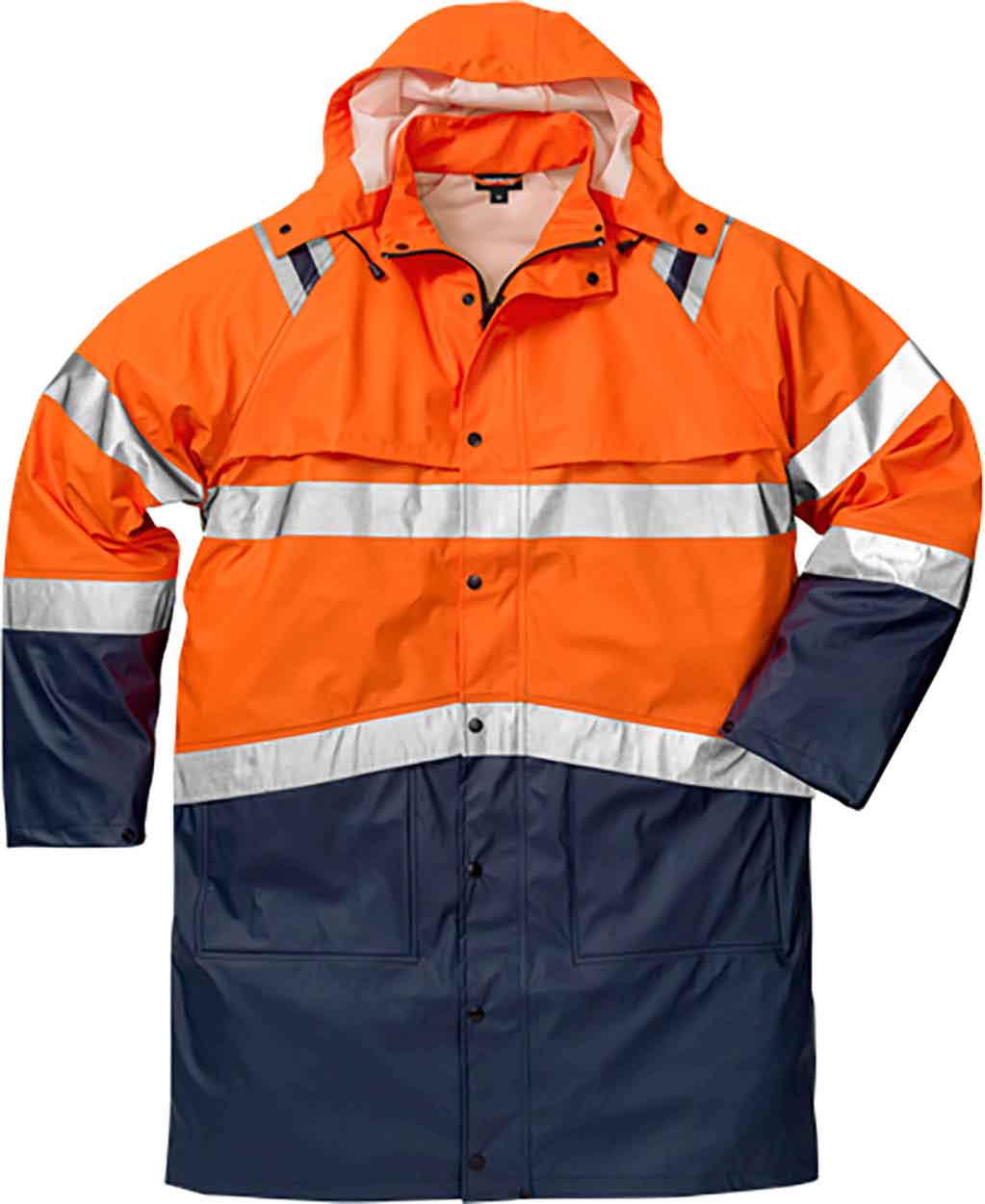 Fristads 114040 High vis rain coat cl 3 4634 RS