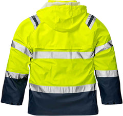 Fristads 114041 High vis rain jacket cl 3 4624 RS