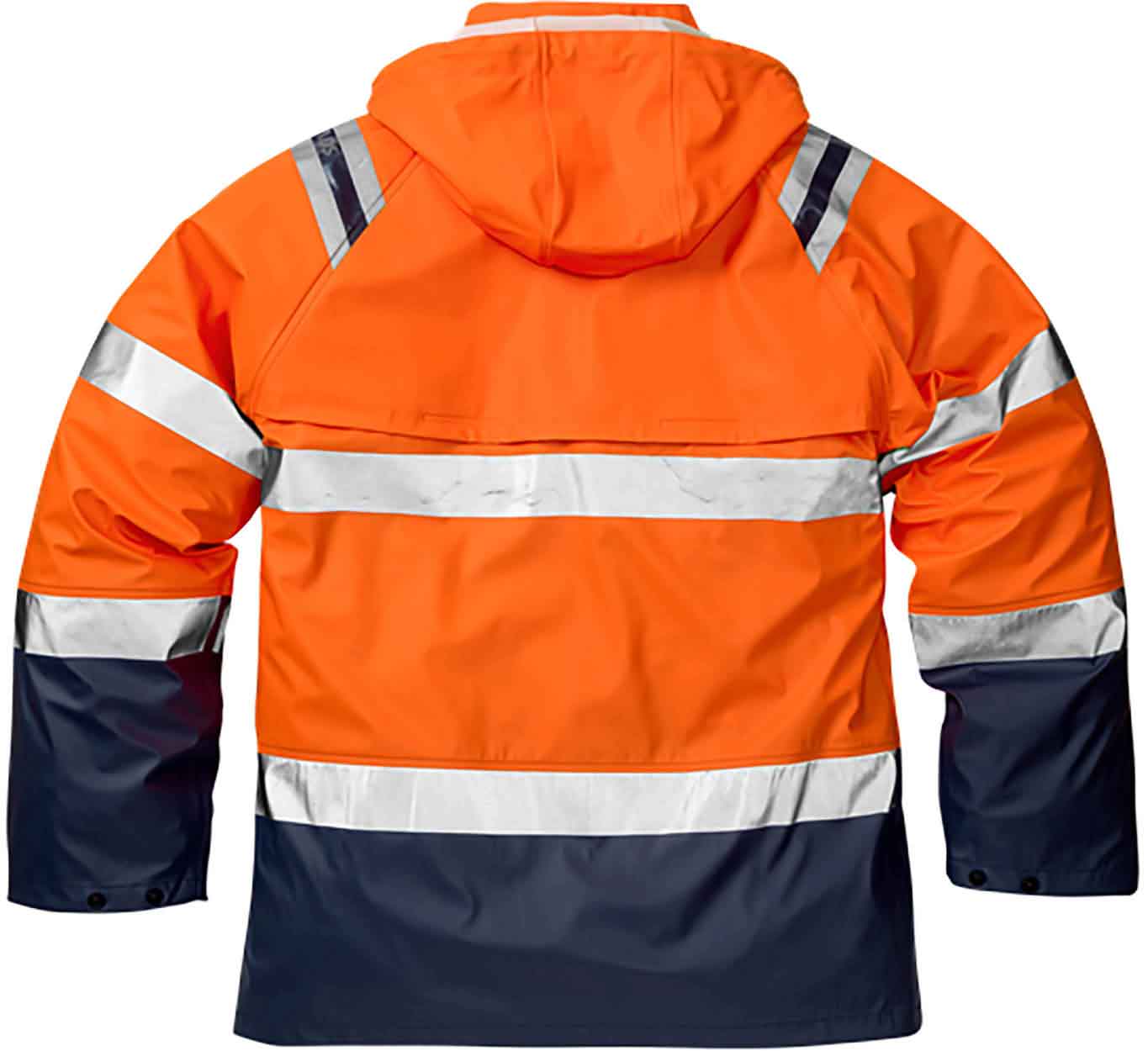 Fristads 114041 High vis rain jacket cl 3 4624 RS