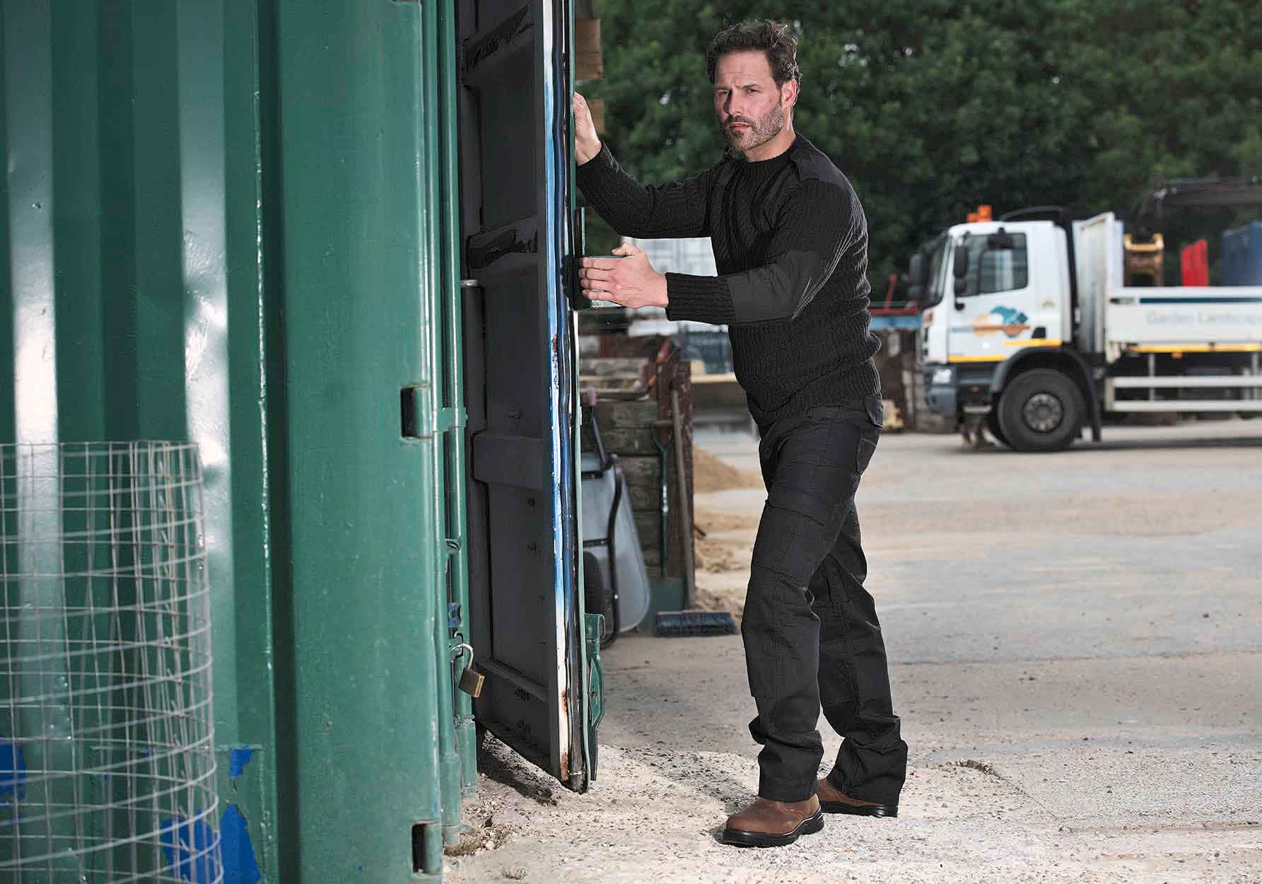 Fort Workwear 120 Crew Neck Combat Jumper