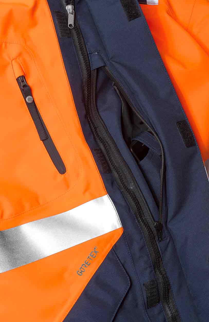 Fristads 120987 High vis GORE-TEX shell jacket cl 3 4988 GXB