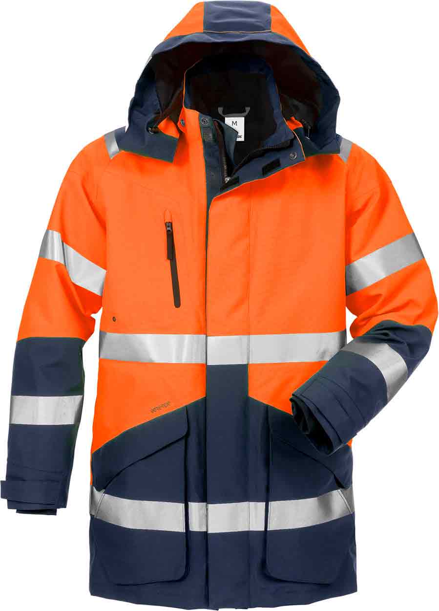 Fristads High vis GORE-TEX® winter parka cl 3 4989 GXB
