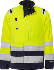 Fristads 122233 Flamestat high vis fleece jacket cl 3 4062 ATF