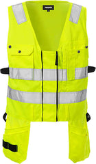 Fristads 124177 High vis waistcoat cl 2 5003 PLU