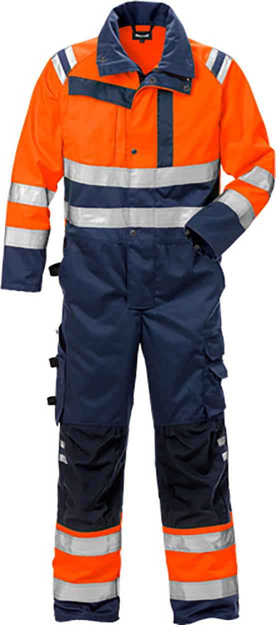 Fristads 124376 High vis coverall cl 3 8026 PLU