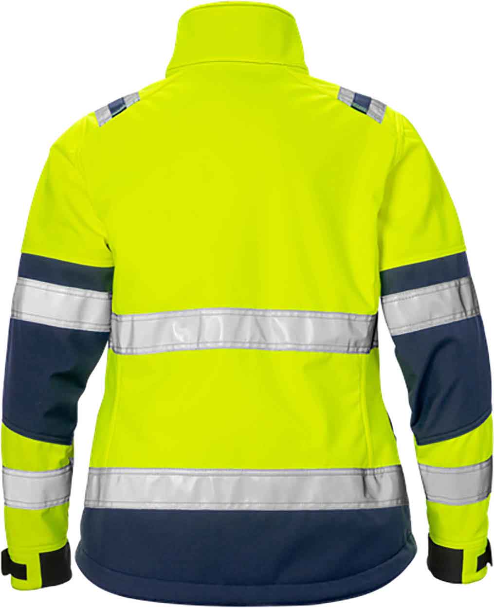 Fristads High vis soft shell jacket woman cl 2 4183 WYH
