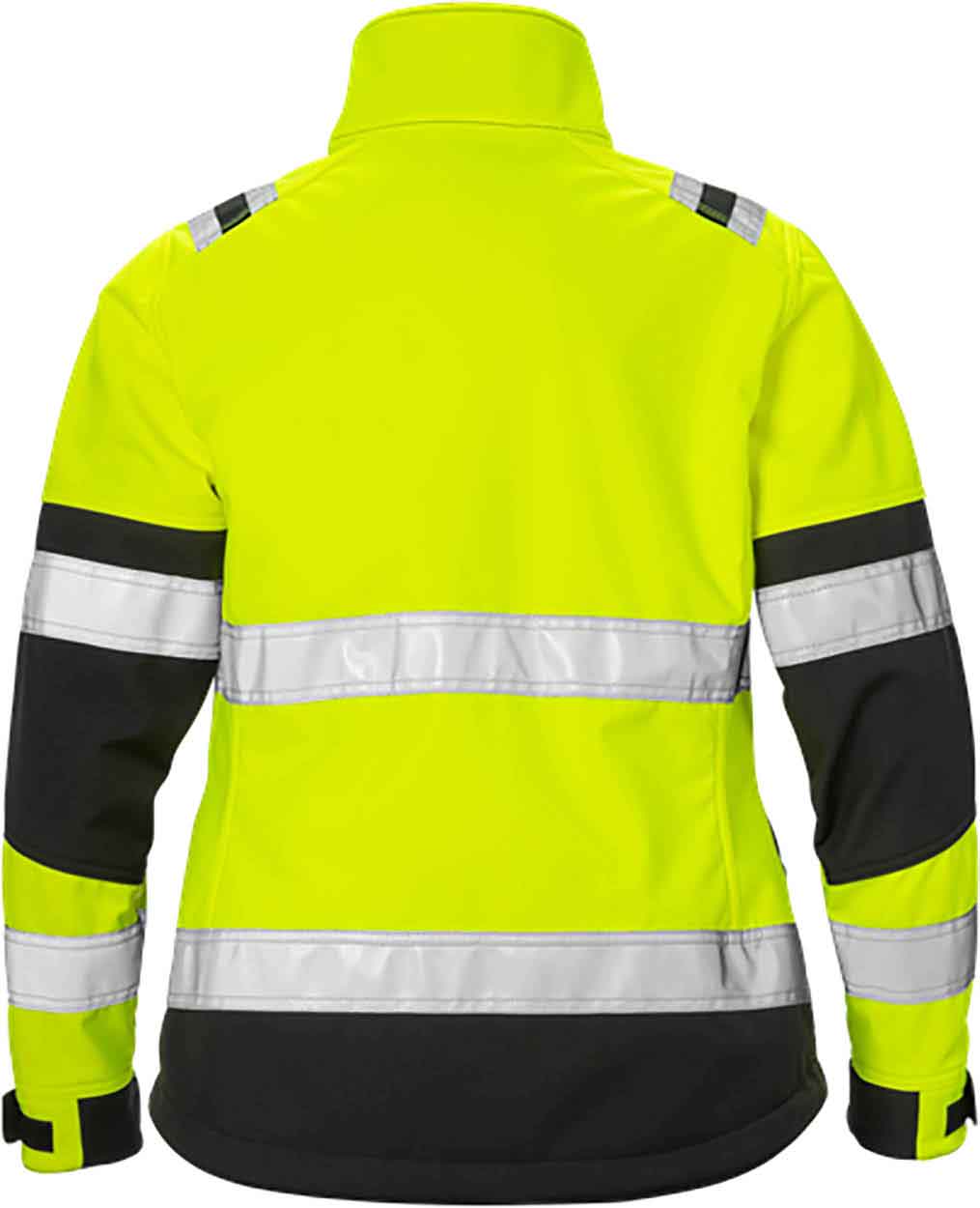Fristads High vis soft shell jacket woman cl 2 4183 WYH