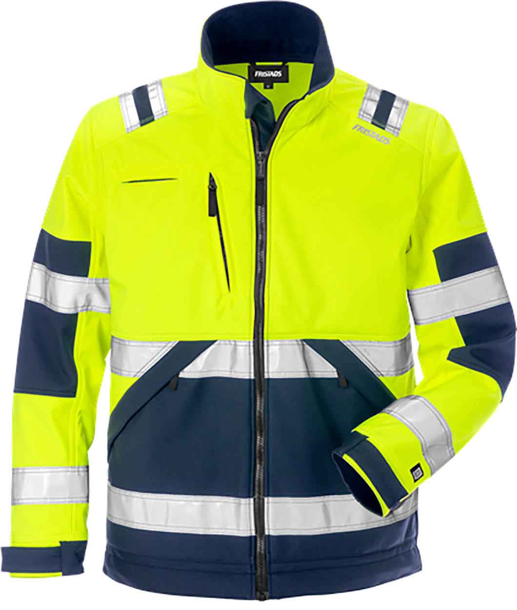 Fristads High vis soft shell jacket cl 2 4083 WYH