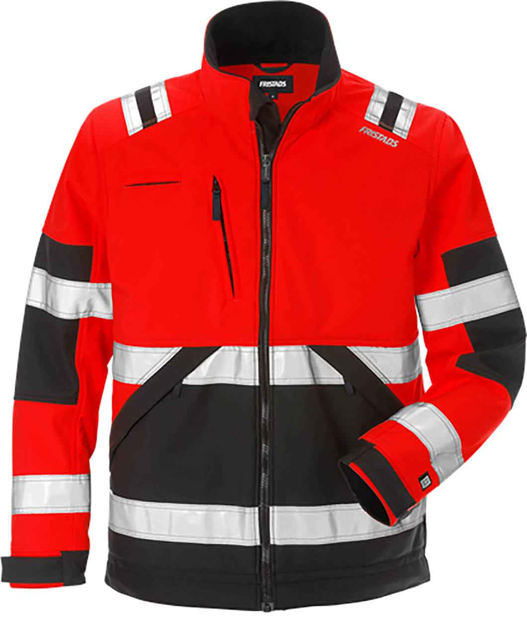 Fristads High vis soft shell jacket cl 2 4083 WYH