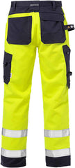 Fristads Flame high vis craftsman trousers cl 2 2584 FLAM