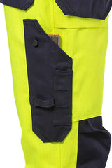 Fristads Flame high vis craftsman trousers cl 2 2584 FLAM