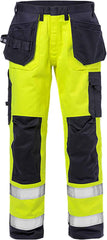 Fristads Flame high vis craftsman trousers cl 2 2584 FLAM