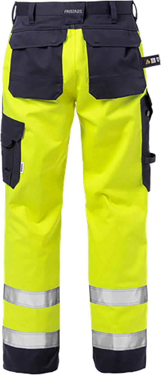 Fristads Flame high vis trousers cl 2 2585 FLAM