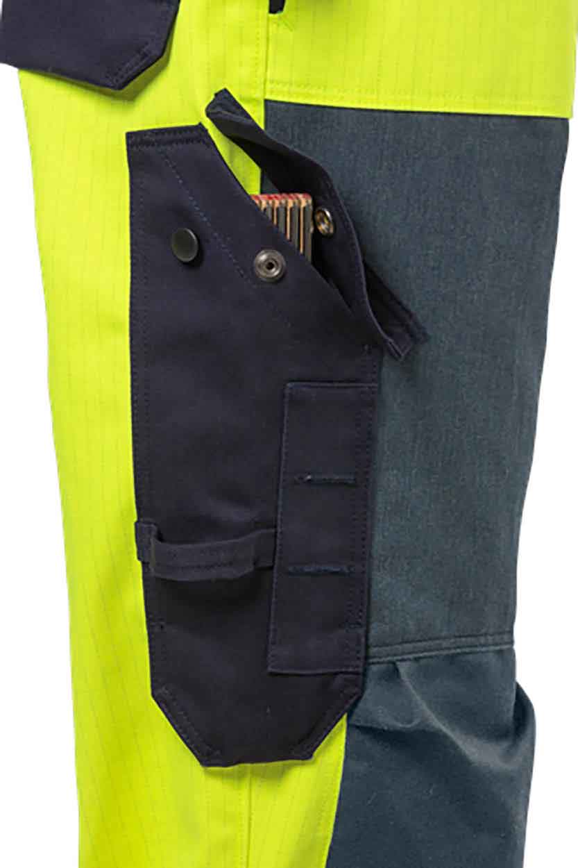 Fristads Flame high vis trousers cl 2 2585 FLAM