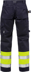 Fristads Flame high vis craftsman trousers cl 1 2586 FLAM