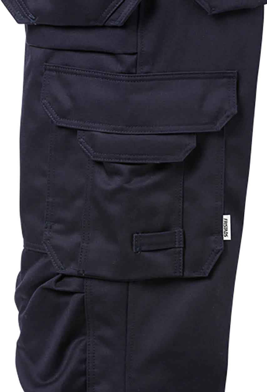 Fristads Flame high vis craftsman trousers cl 1 2586 FLAM