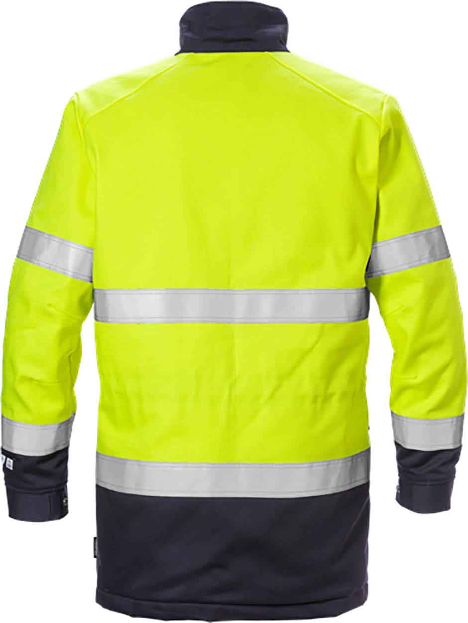 Fristads Flame high vis winter parka cl 3 4589 FLAM