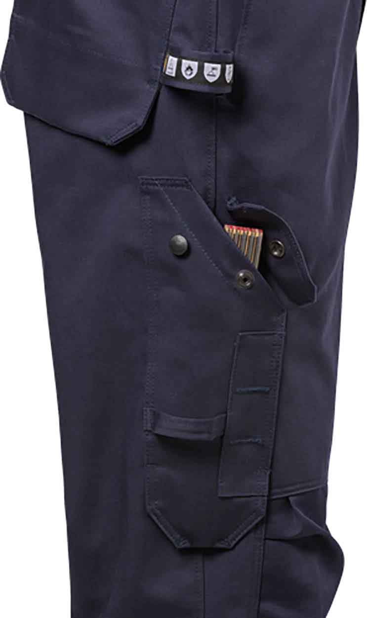 Fristads Kansas Flame high vis coverall cl 3 8084 FLAM