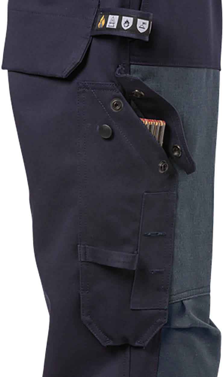 Fristads Flame high vis trousers woman cl 1 2591 FLAM
