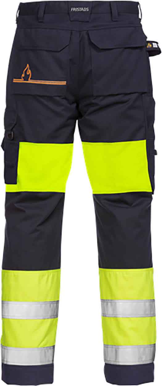 Fristads Flamestat high vis craftsman trousers woman cl 1 2777 ATHS