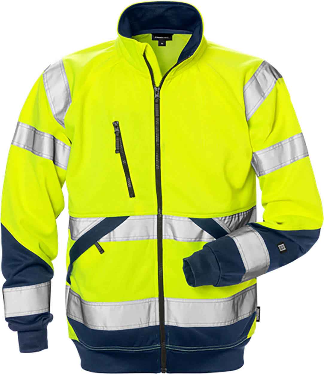 Fristads High vis sweat jacket cl 3 7426 SHV