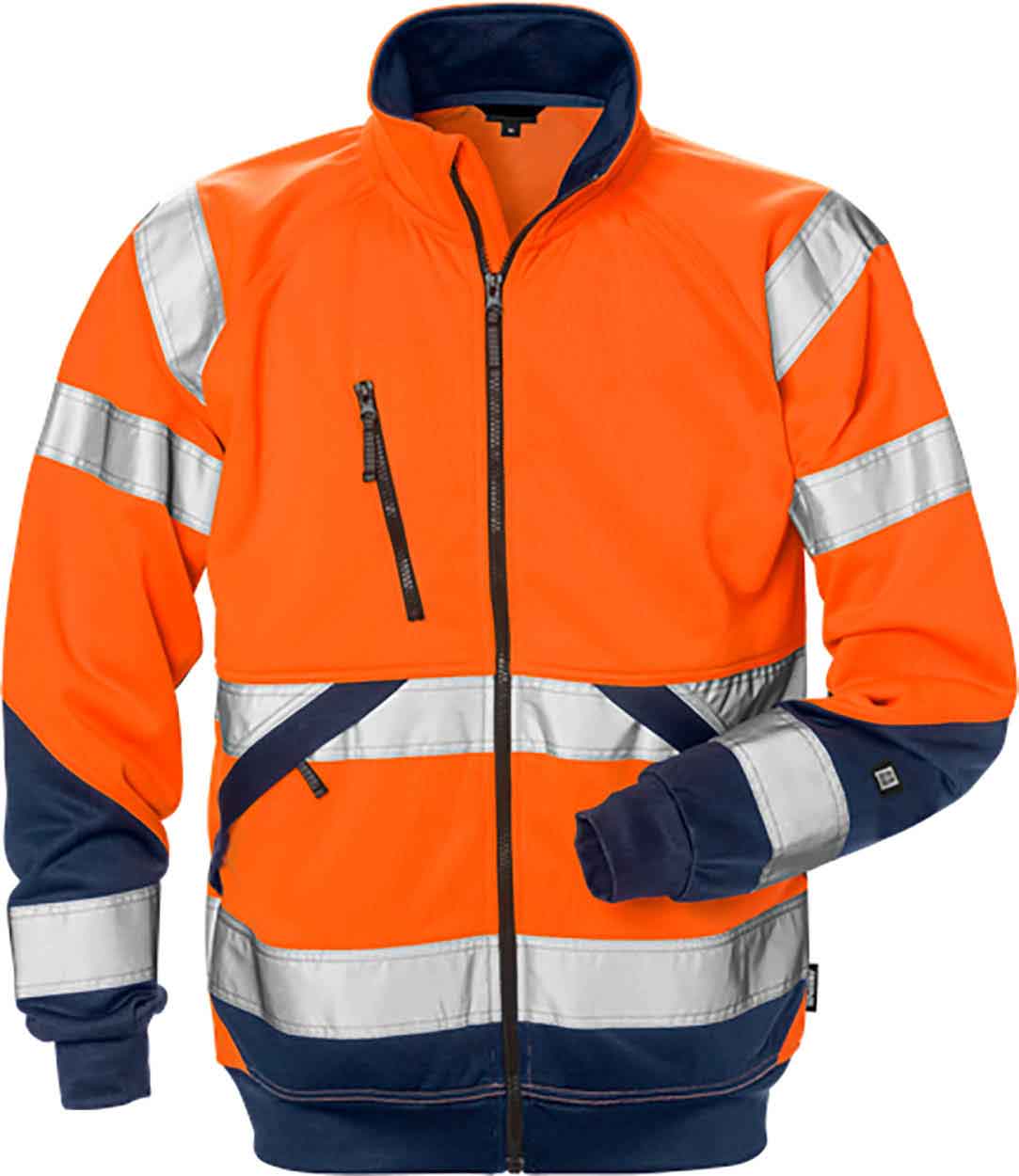 Fristads High vis sweat jacket cl 3 7426 SHV