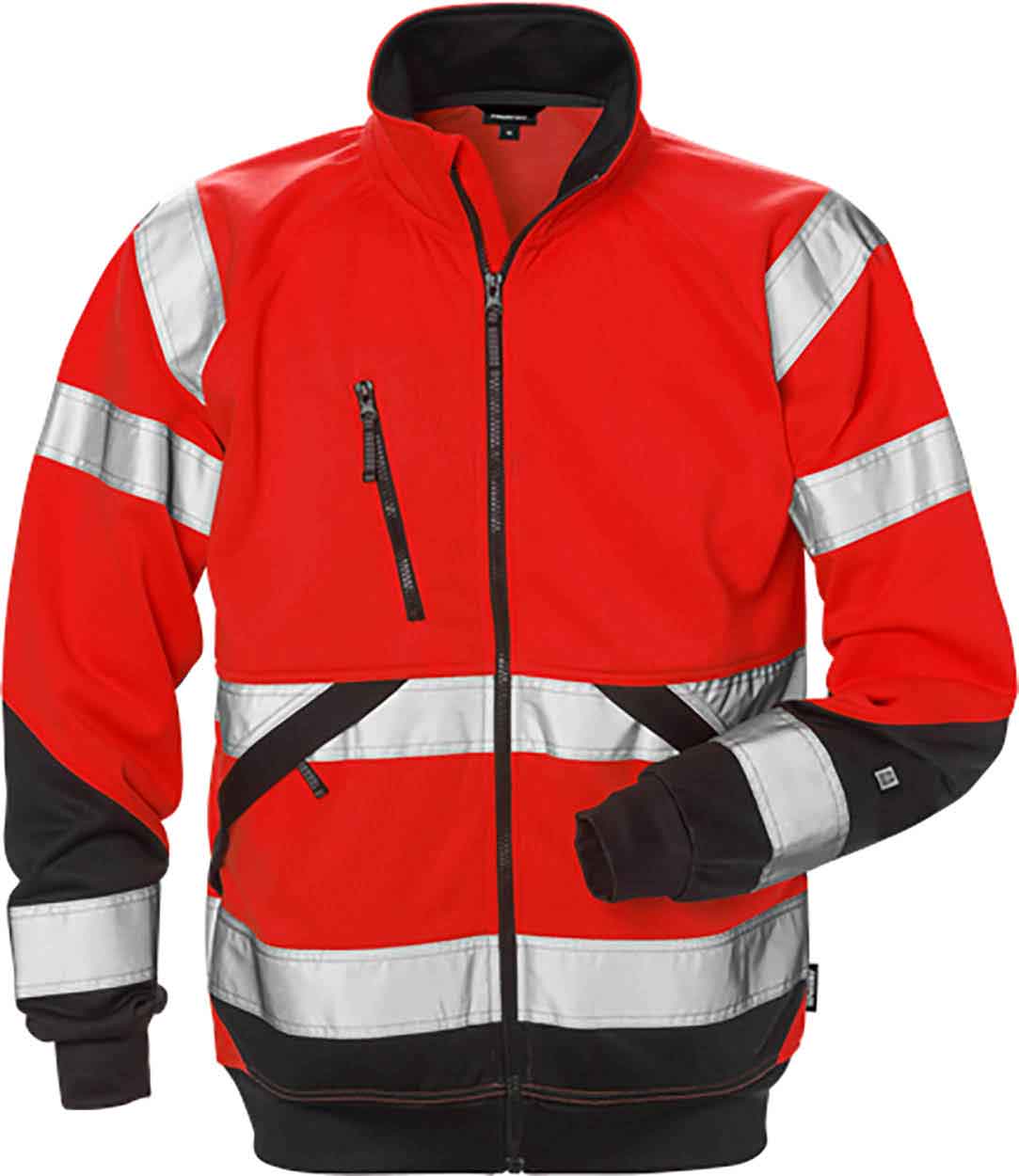 Fristads High vis sweat jacket cl 3 7426 SHV