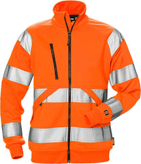 Fristads High vis sweat jacket woman cl 3 7427 SHV