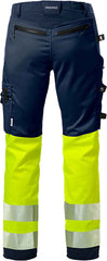 Fristads High vis craftsman stretch trousers cl 1 2706 PLU