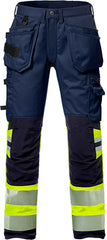 Fristads High vis craftsman stretch trousers cl 1 2706 PLU