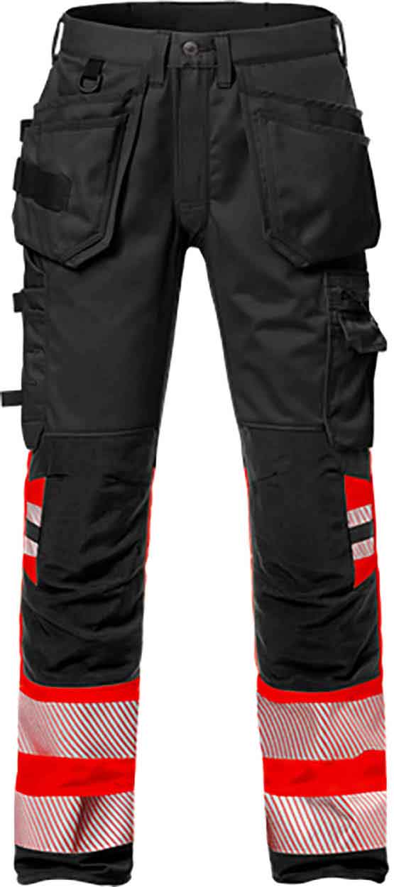 Fristads High vis craftsman stretch trousers cl 1 2706 PLU