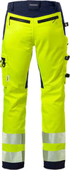 Fristads High vis craftsman stretch trousers cl 2 2707 PLU