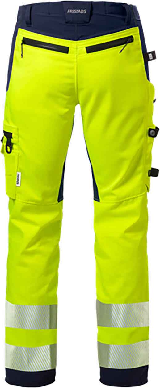 Fristads High vis craftsman stretch trousers woman cl 2 2710 PLU