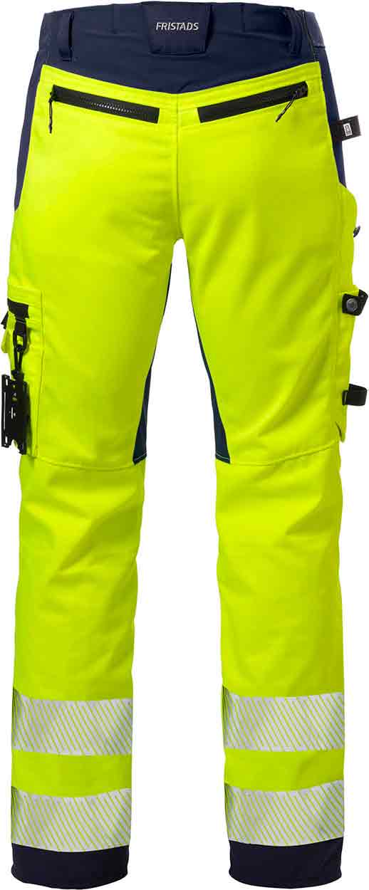 Fristads High vis craftsman stretch trousers woman cl 2 2710 PLU