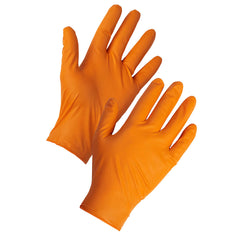 Supertouch PG901 PG-901 Disposable Nitrile Diamond Grip Gloves x 1000