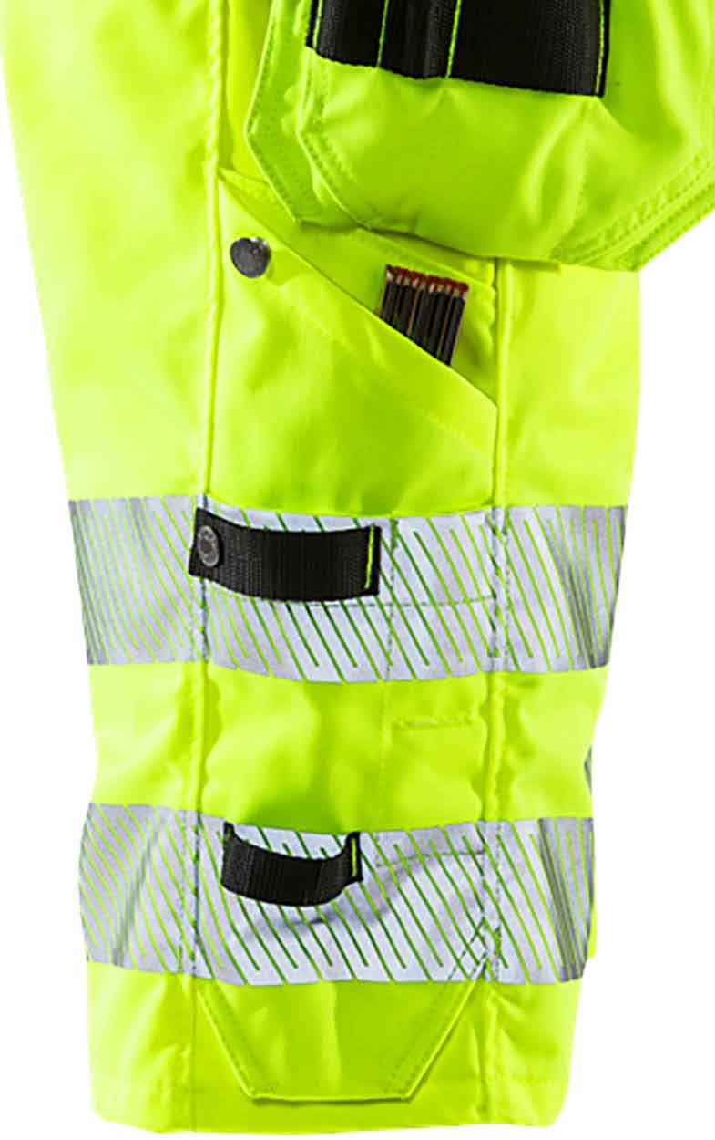 Fristads High vis stretch shorts woman cl 1 2529 PLU