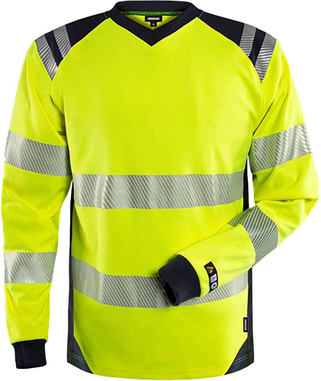 Fristads Flamestat high vis long sleeve T-shirt class 3 7359 TFL