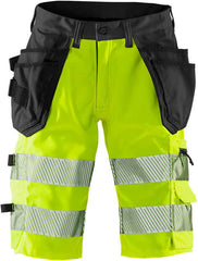 Fristads High vis craftsman stretch shorts class 1 2509 PLU