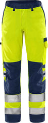 Fristads High vis Green trousers woman class 2 2642 GPLU