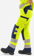 Fristads High vis Green trousers woman class 2 2642 GPLU