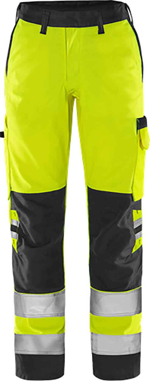 Fristads High vis Green trousers woman class 2 2642 GPLU