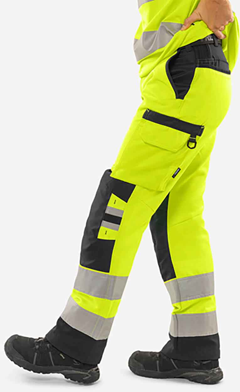 Fristads High vis Green trousers woman class 2 2642 GPLU